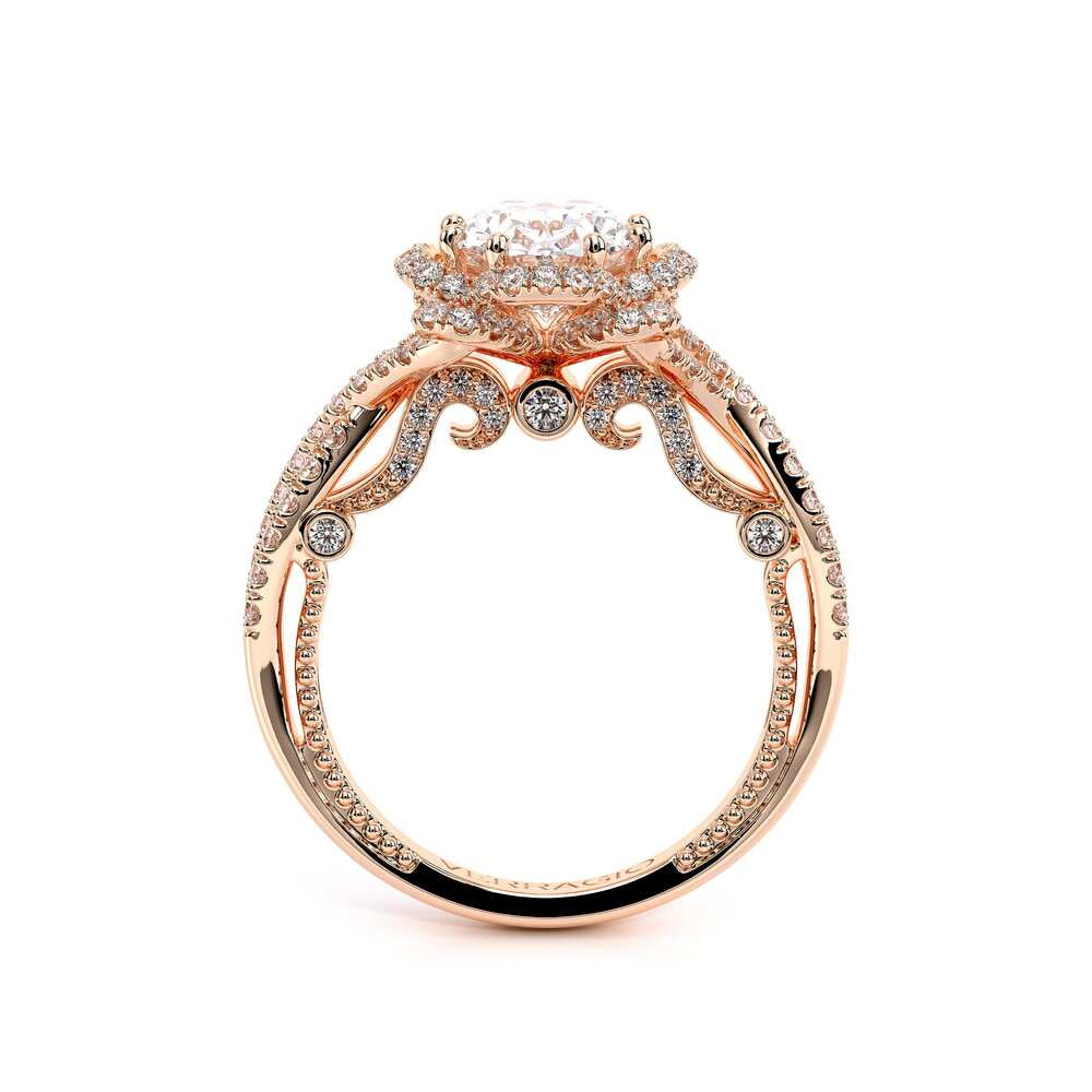 Insignia-7087ov-18k Rose Gold Oval