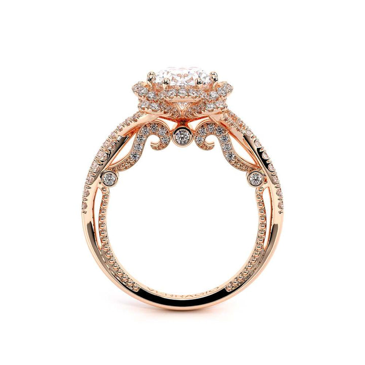 Insignia-7087ov-14k Rose Gold Oval