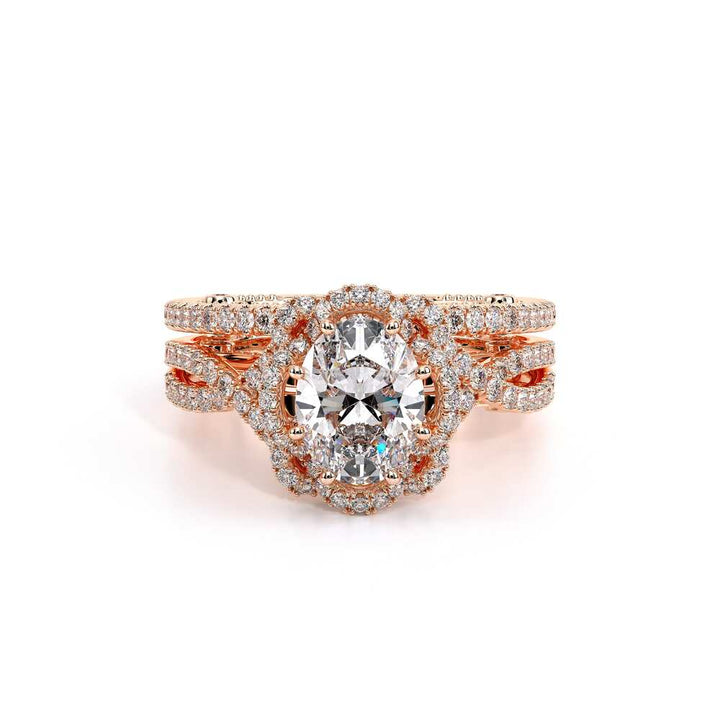 Insignia-7087ov-18k Rose Gold Oval