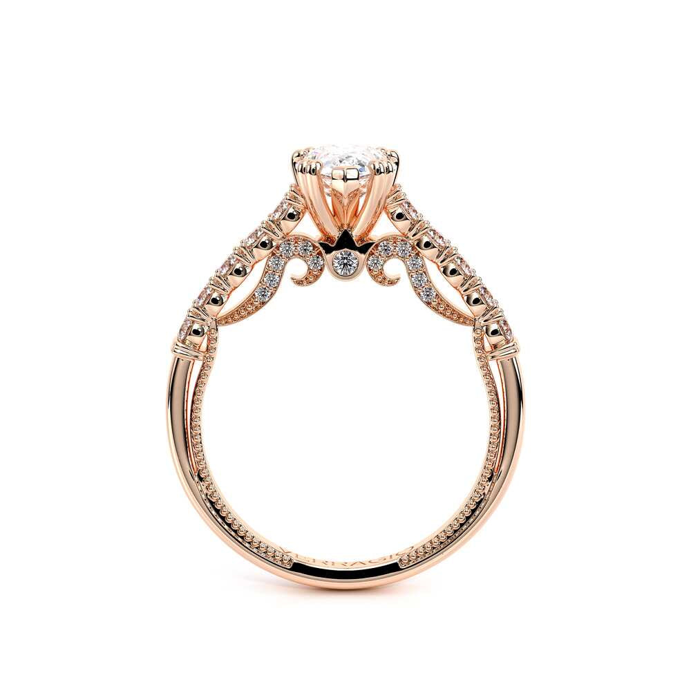 Insignia-7097pear-18k Rose Gold Pear