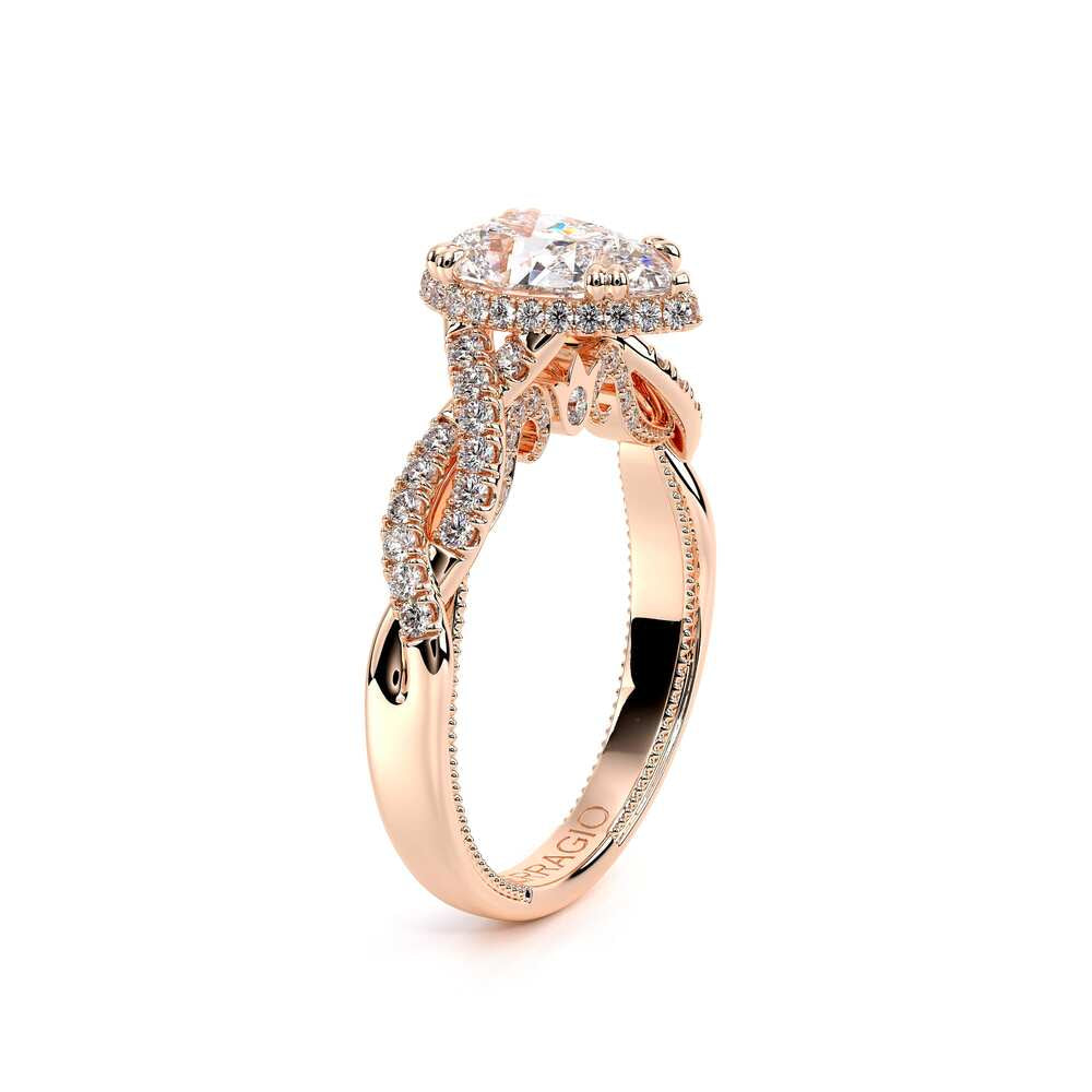 Insignia-7099pear-18k Rose Gold Pear