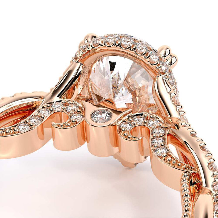 Insignia-7099pear-18k Rose Gold Pear