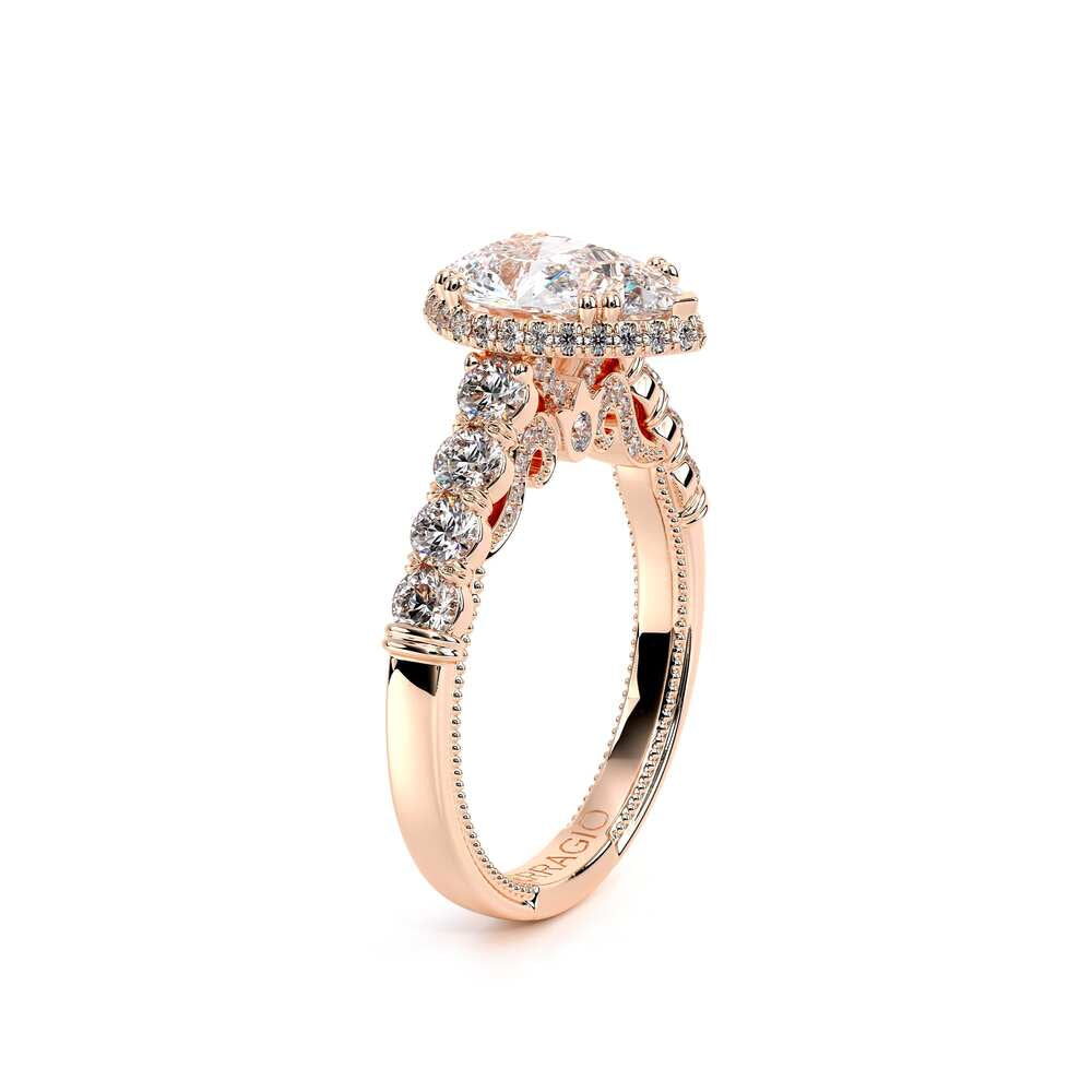 Insignia-7100pear-18k Rose Gold Pear