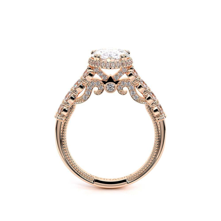 Insignia-7100pear-18k Rose Gold Pear