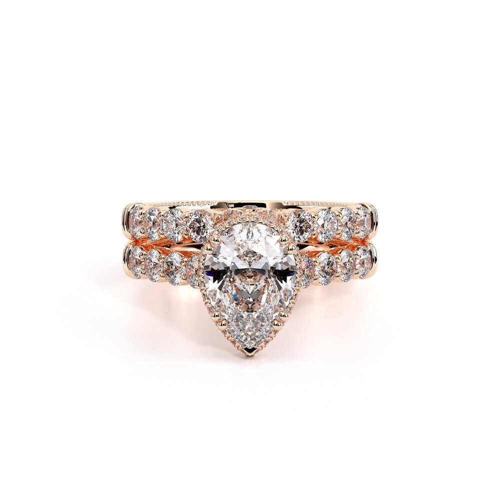 Insignia-7100pear-18k Rose Gold Pear
