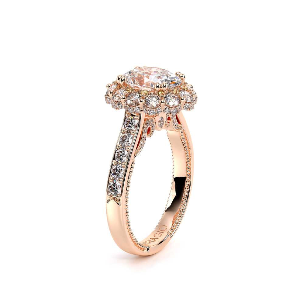 Insignia-7106ov-14k Rose Gold Oval