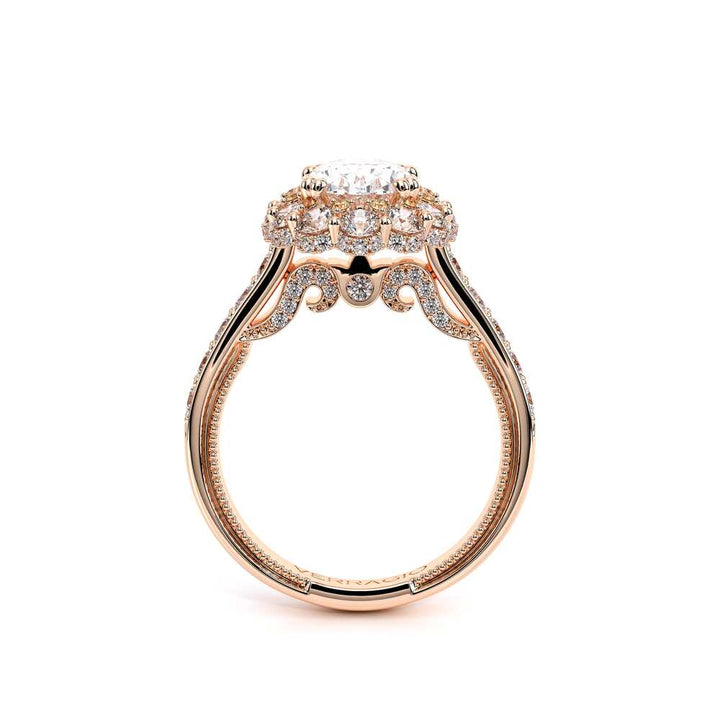 Insignia-7106ov-14k Rose Gold Oval