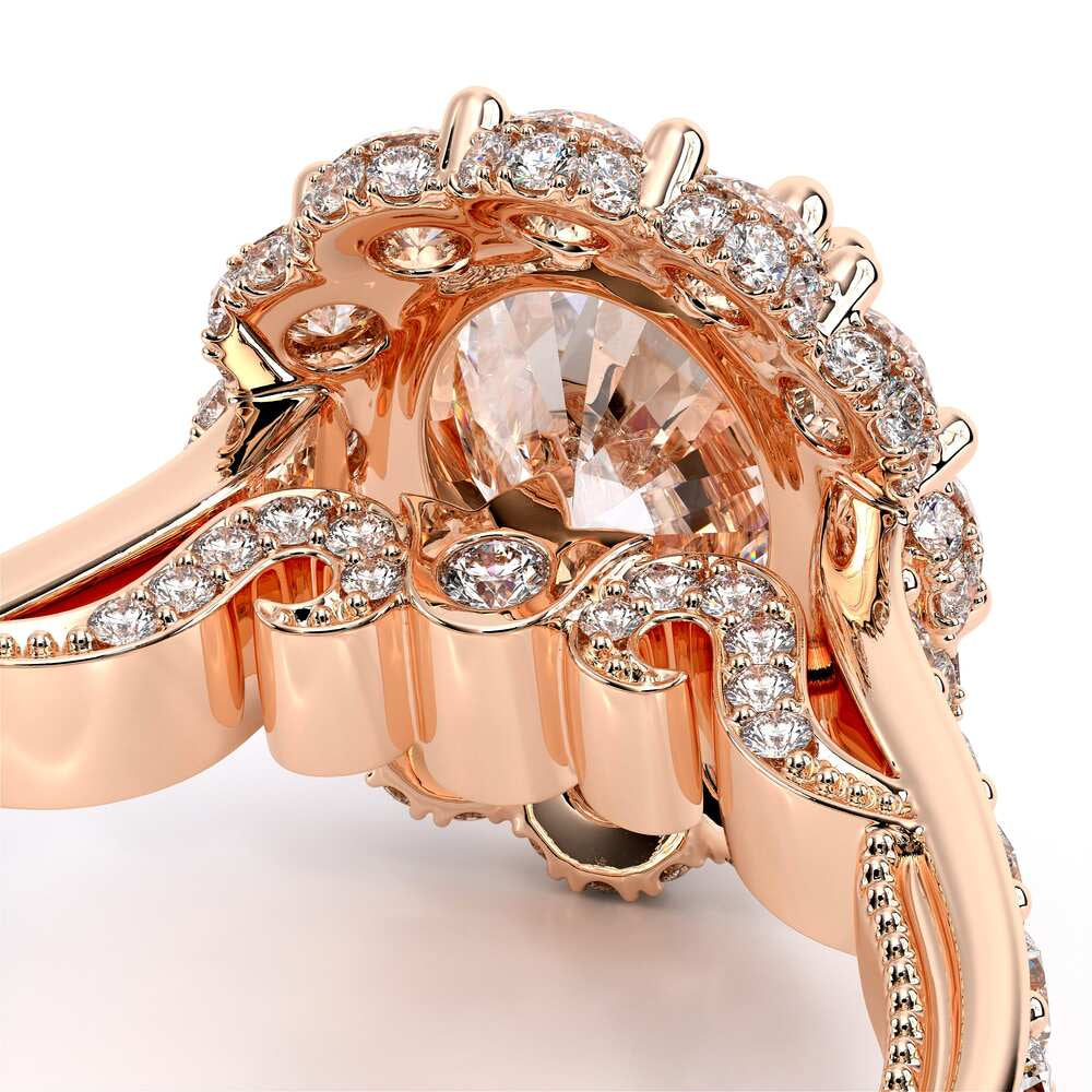 Insignia-7106ov-14k Rose Gold Oval