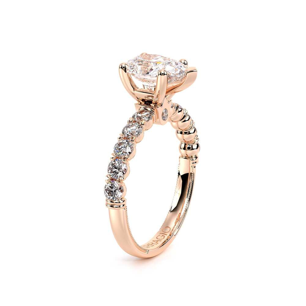 Renaissance-950PEAR27-18K Rose Gold Pear