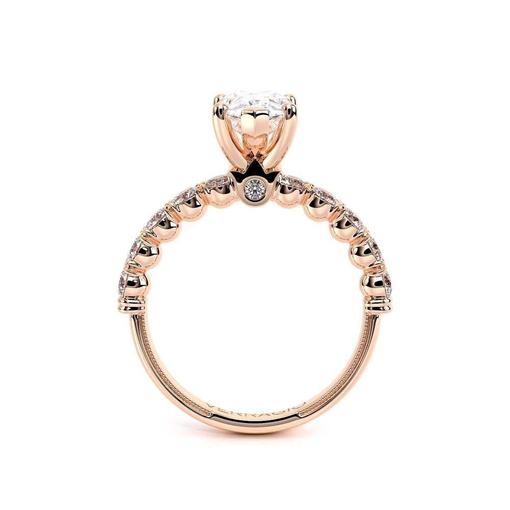 Renaissance-950PEAR27-18K Rose Gold Pear