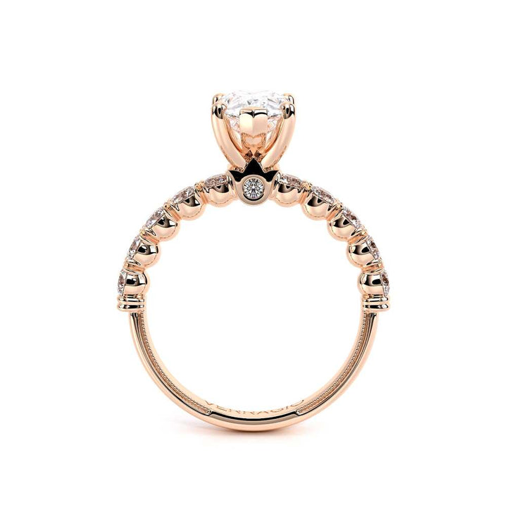 Renaissance-950PEAR27-14K Rose Gold Pear
