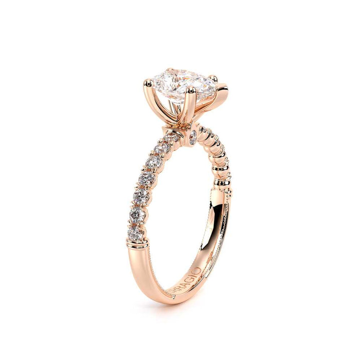 Renaissance-950PEAR20-18K Rose Gold Pear