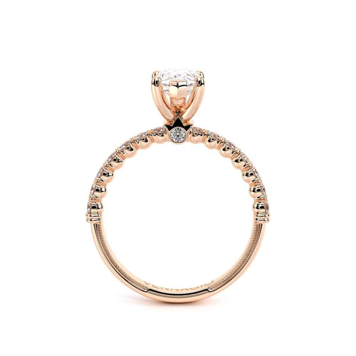 Renaissance-950PEAR20-18K Rose Gold Pear
