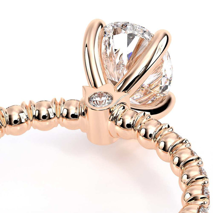 Renaissance-950PEAR20-14K Rose Gold Pear