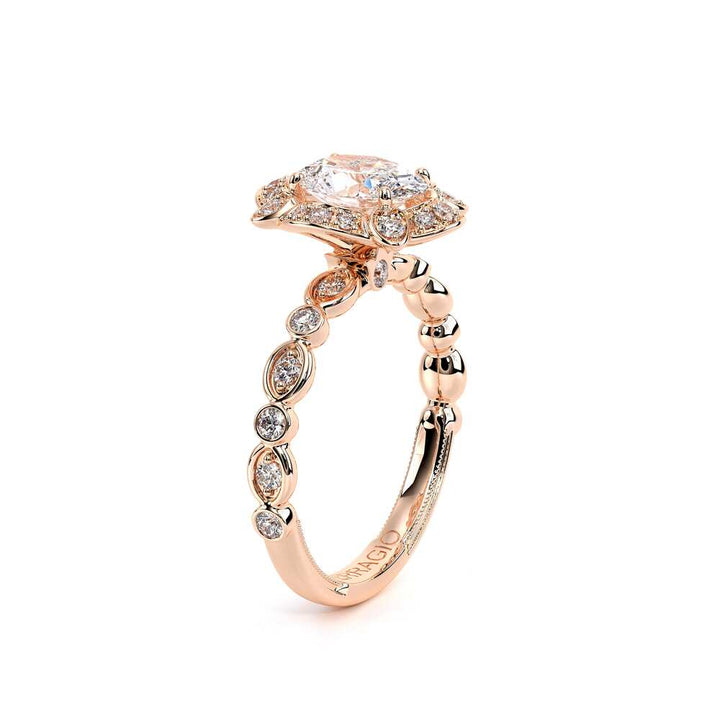 Renaissance-977ov-14k Rose Gold Oval