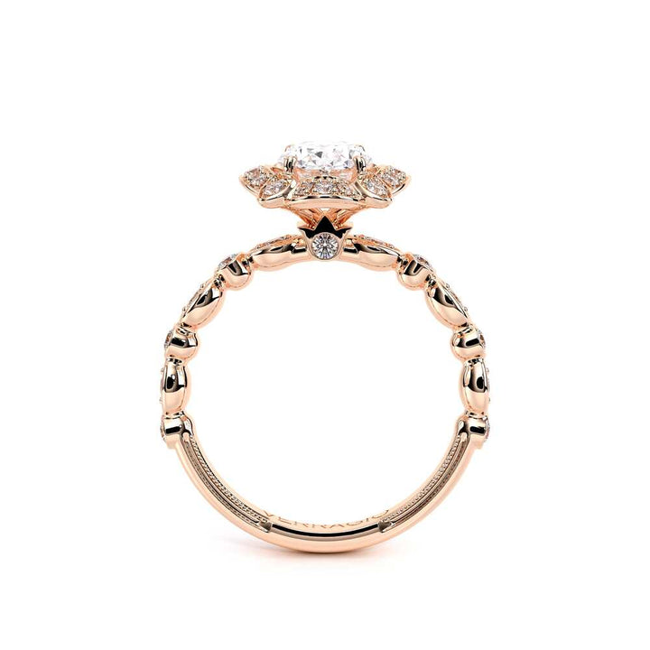 Renaissance-977ov-18k Rose Gold Oval