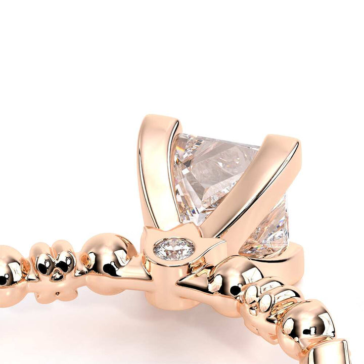 Renaissance-973-P-18k Rose Gold Princess