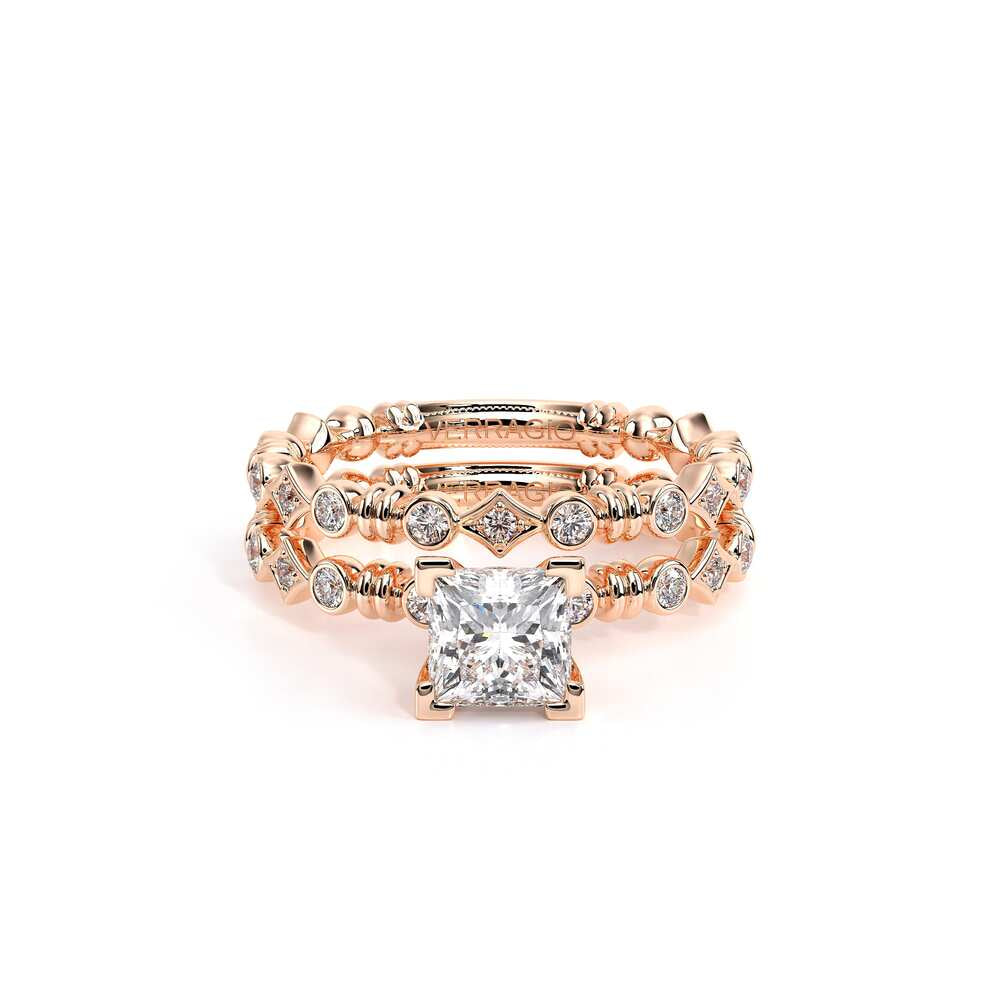 Renaissance-973-P-14k Rose Gold Princess