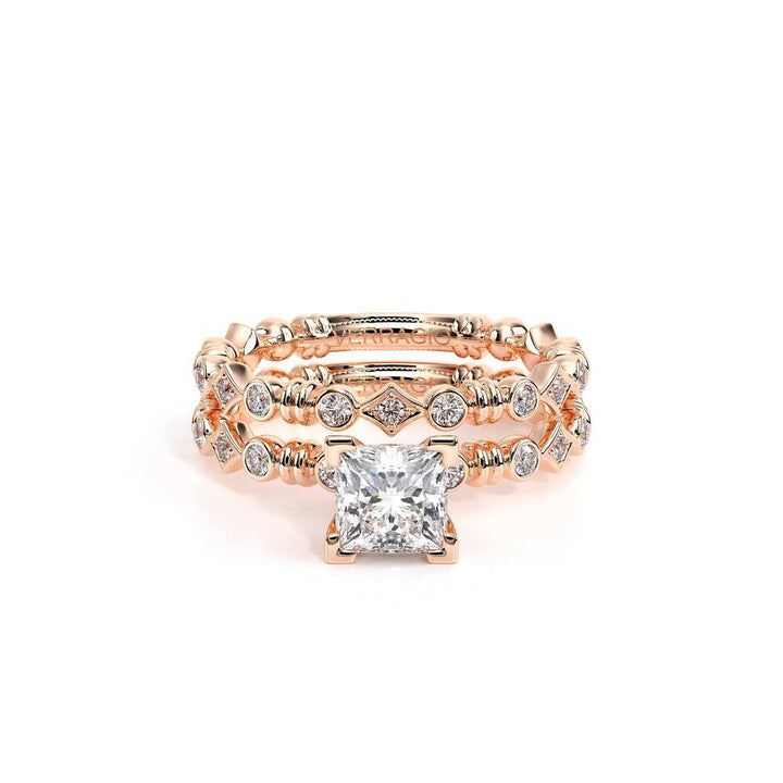 Renaissance-973-P-14k Rose Gold Princess