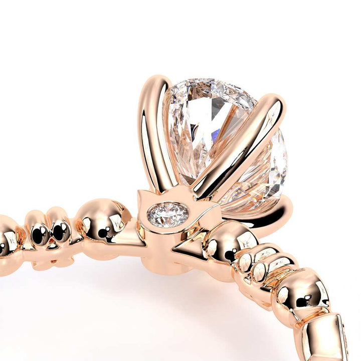Renaissance-973-Pear-14k Rose Gold Pear