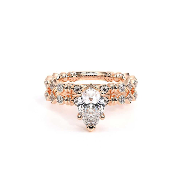Renaissance-973-Pear-18k Rose Gold Pear