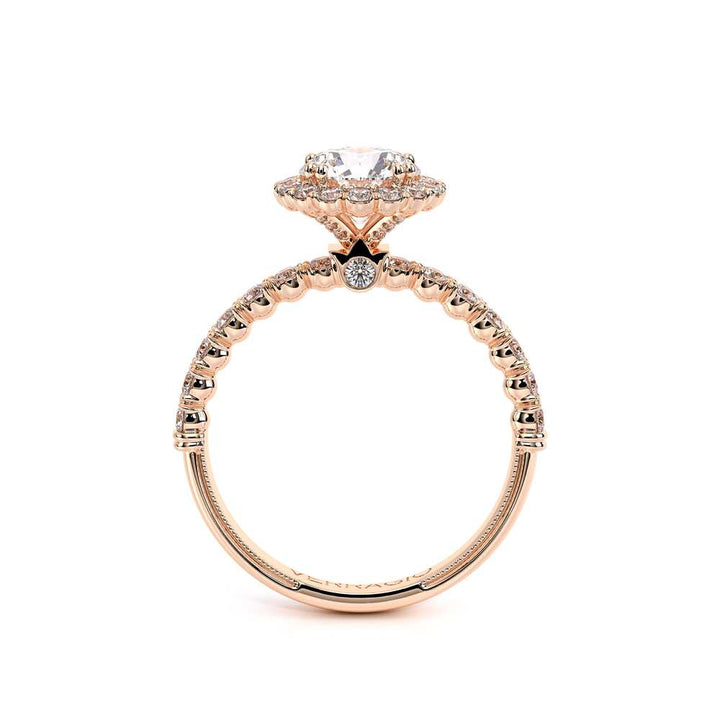 Renaissance-954R18-14K Rose Gold Round