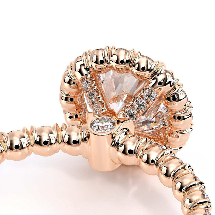 Renaissance-954R18-14K Rose Gold Round