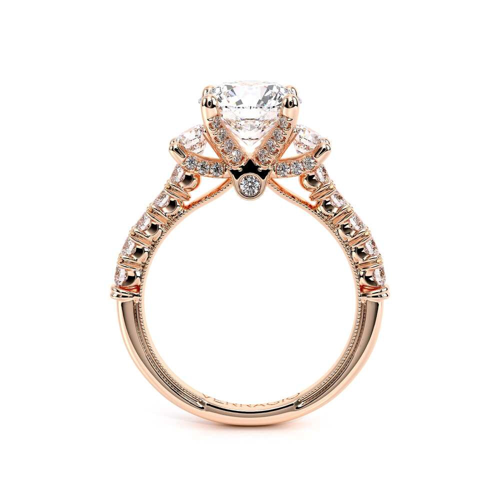 Renaissance-958R27-14K Rose Gold Round