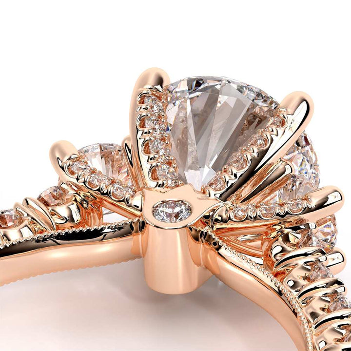 Renaissance-958R27-14K Rose Gold Round