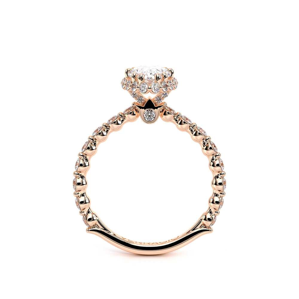 Renaissance-984PEAR20-18K Rose Gold Pear