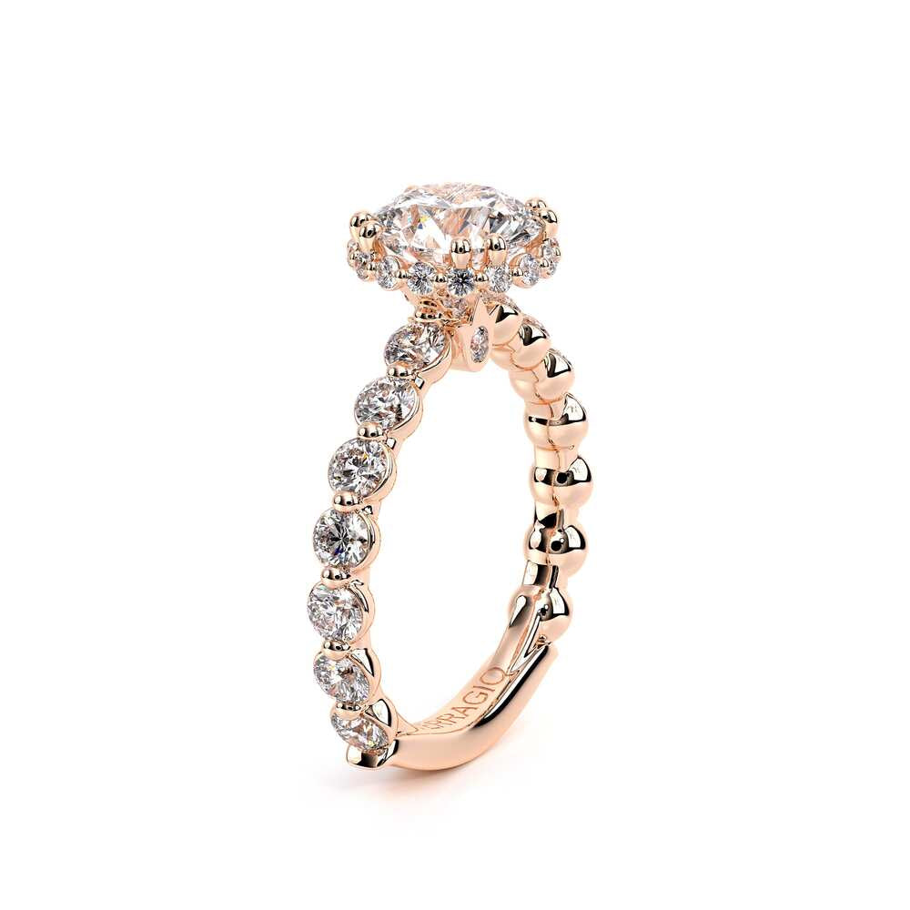 Renaissance-984R25-14K Rose Gold Round