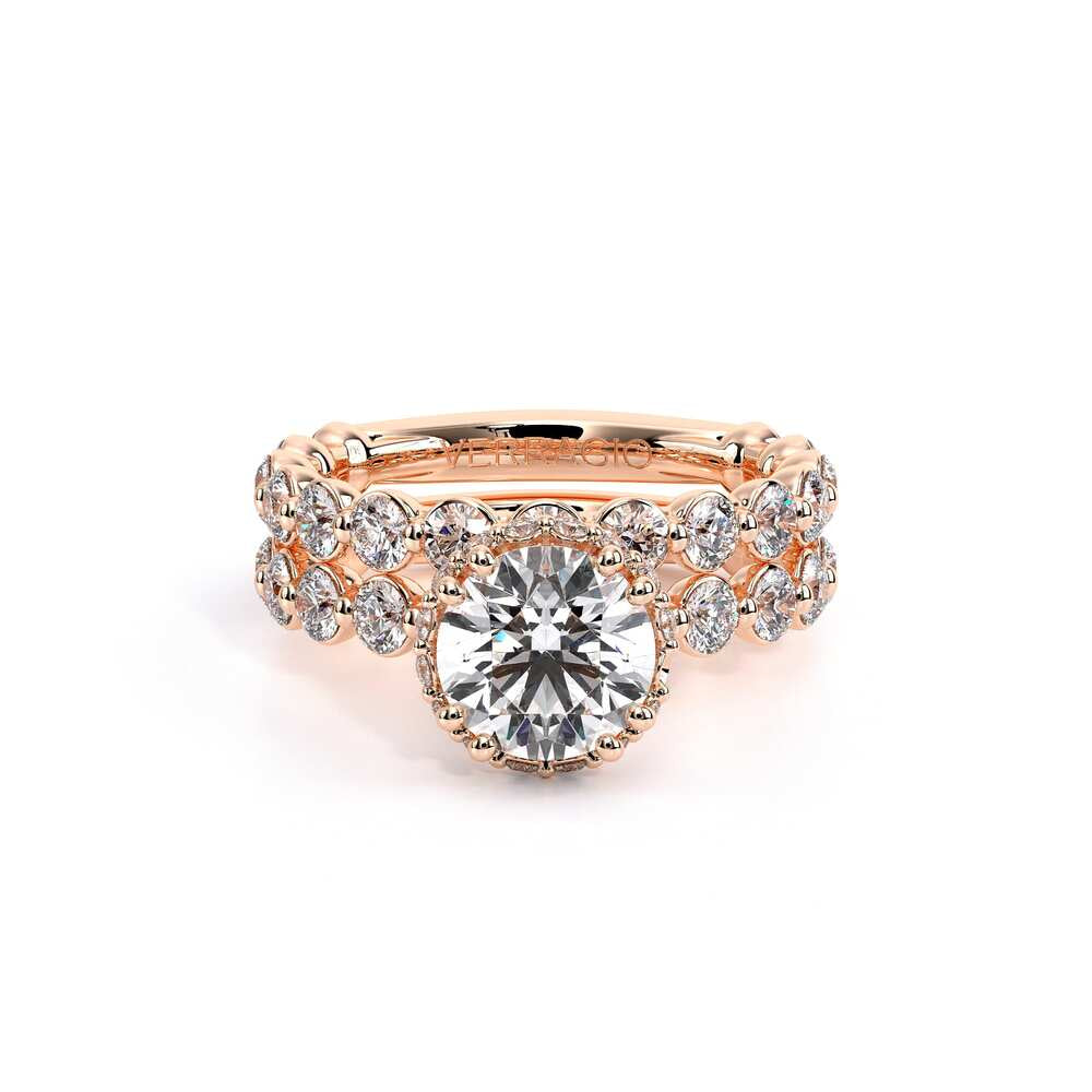 Renaissance-984R25-14K Rose Gold Round