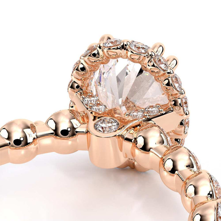 Renaissance-984OV25-18K Rose Gold Oval