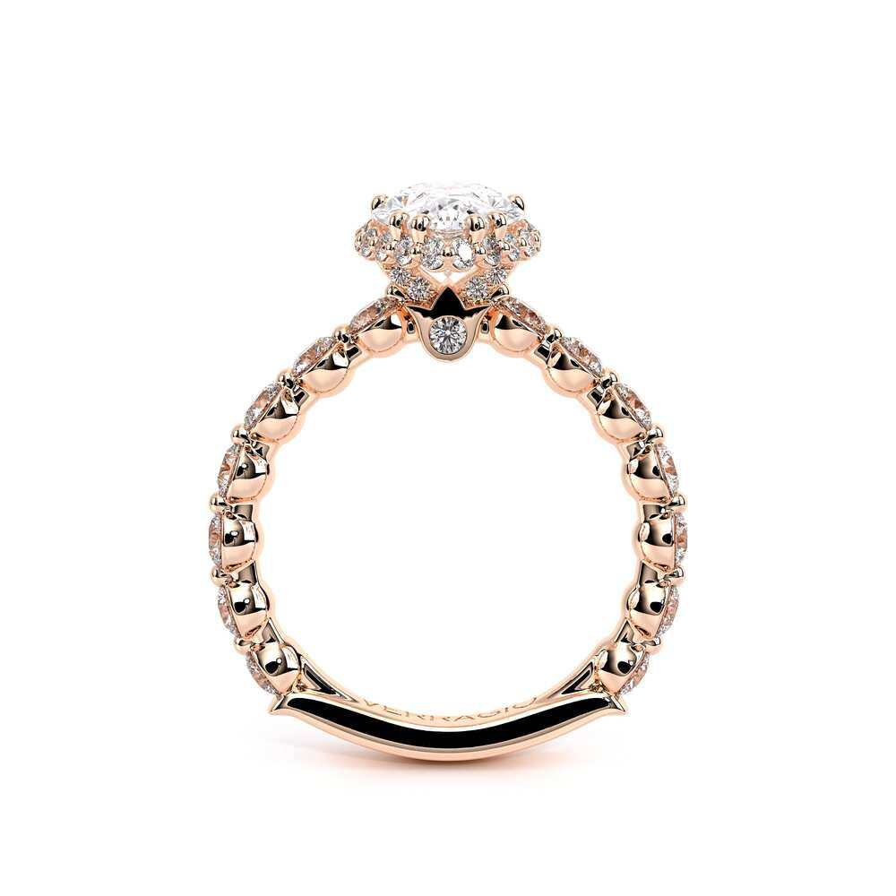 Renaissance-984PEAR25-14K Rose Gold Pear
