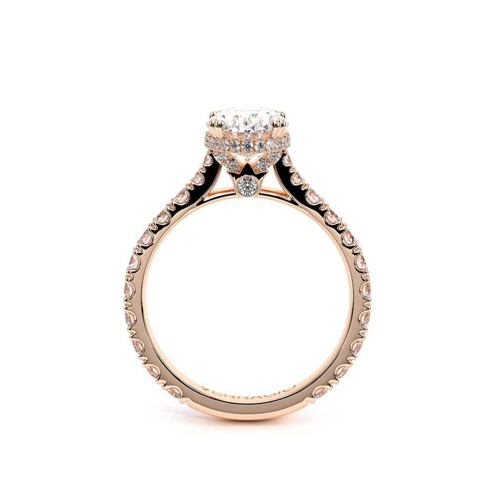 Renaissance-985OV22-14K Rose Gold Oval