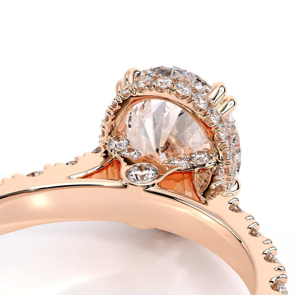 Renaissance-985OV22-14K Rose Gold Oval