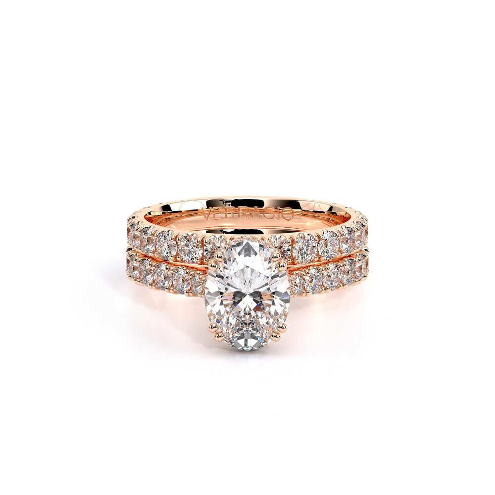Renaissance-985OV22-18K Rose Gold Oval