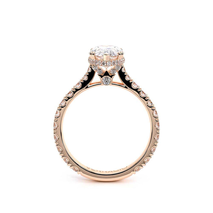 Renaissance-985PEAR22-14K Rose Gold Pear