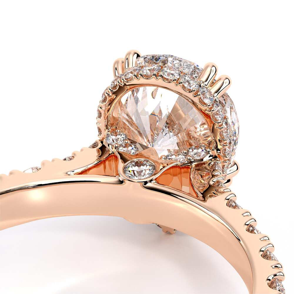 Renaissance-985PEAR22-14K Rose Gold Pear