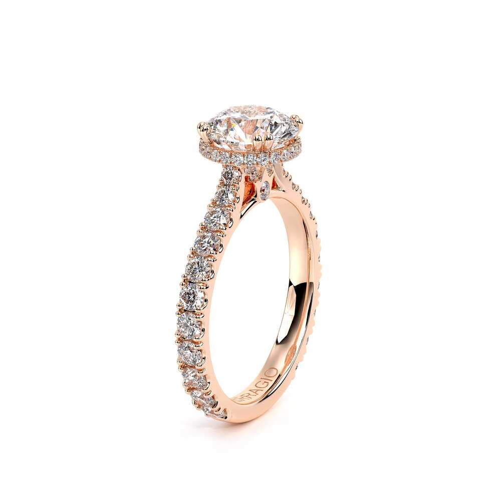 Renaissance-985R22-14K Rose Gold Round