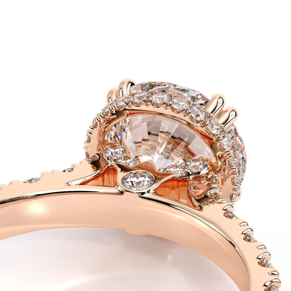 Renaissance-985R22-18K Rose Gold Round