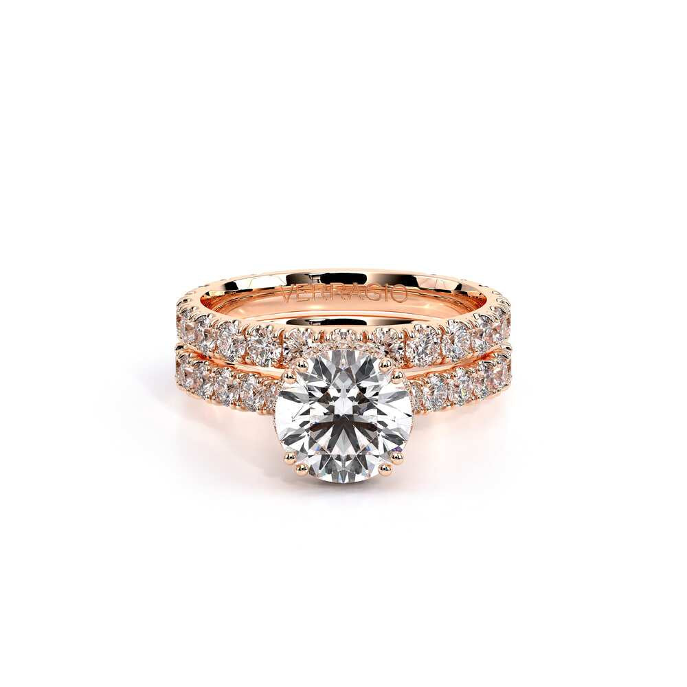 Renaissance-985R22-14K Rose Gold Round