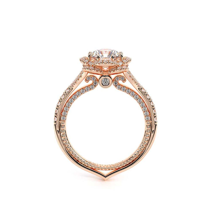 Couture-0444-18k Rose Gold Round