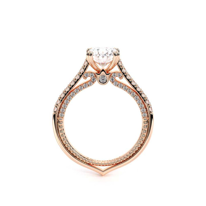 Couture-0452ov-14k Rose Gold Oval