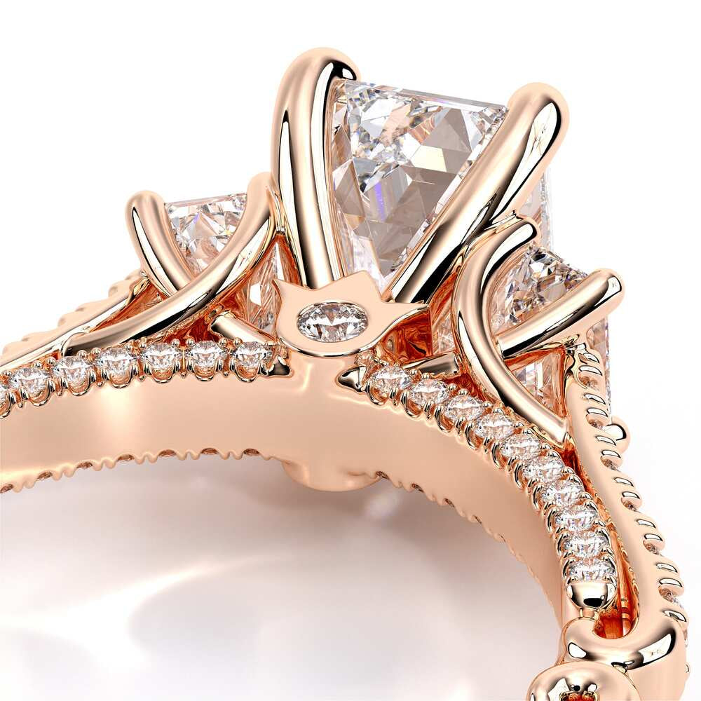 Couture-0470em-18k Rose Gold Emerald