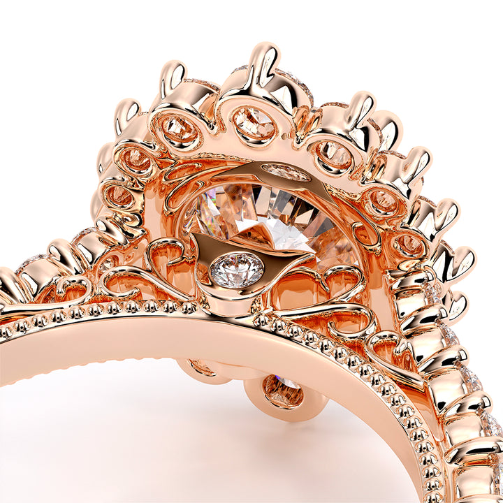 Venetian-5084r-14k Rose Gold Round