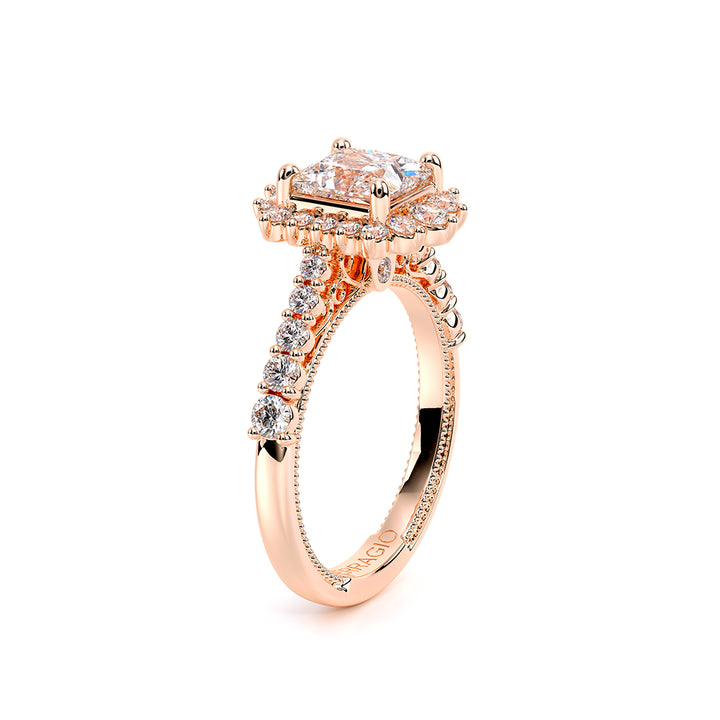 Venetian-5084p-14k Rose Gold Princess