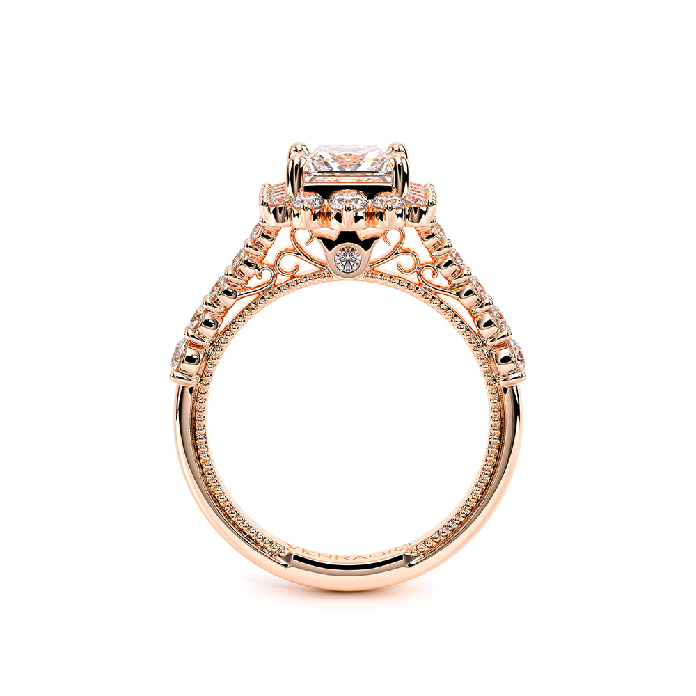 Venetian-5084p-14k Rose Gold Princess