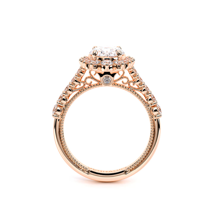 Venetian-5084ov-18k Rose Gold Oval