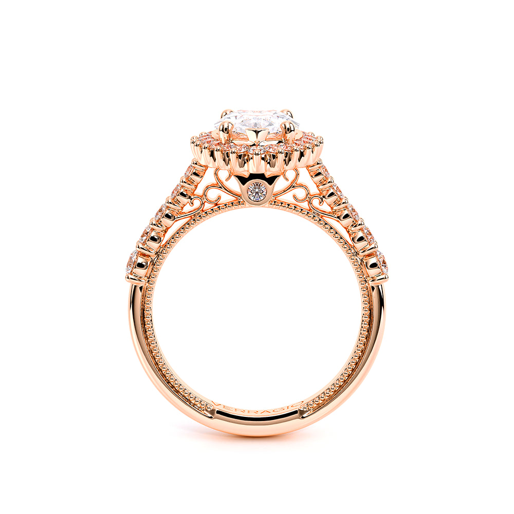 Venetian-5084pear-14k Rose Gold Pear